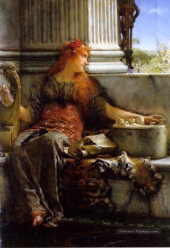 poésie romantique Sir Lawrence Alma Tadema Peinture à l'huile